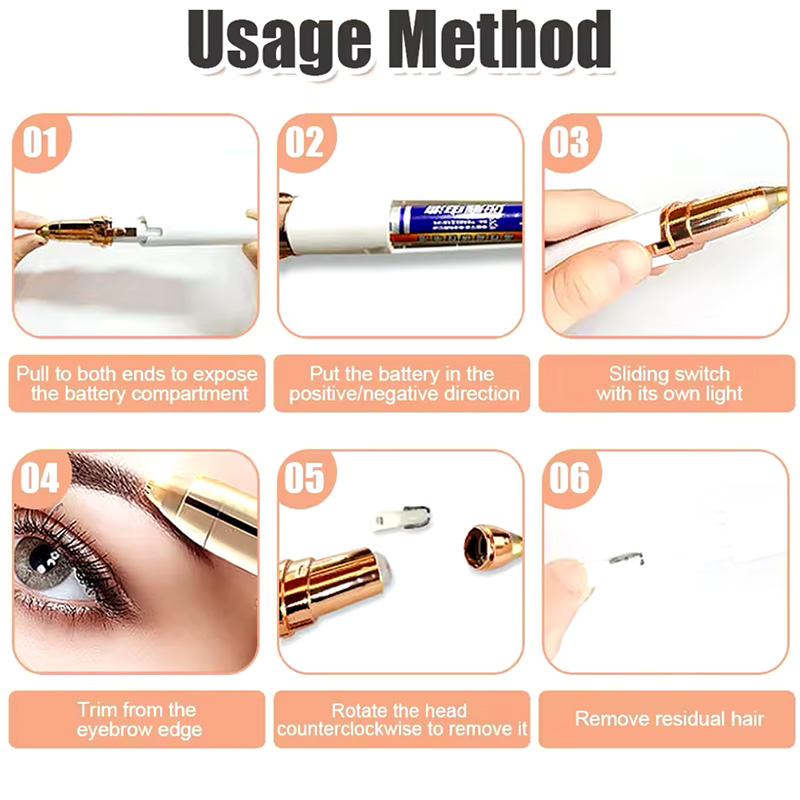 موزن اصلاح ابرو، بینی و صورت مدل BC-2032