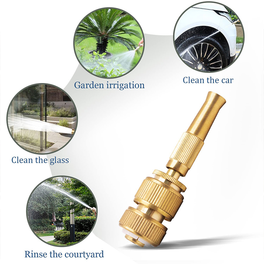 کارواش سرشلنگی برنجی دو تکه