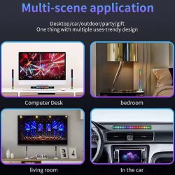 رقص نور اکولایزر حساس به صدا مدل RGB LED